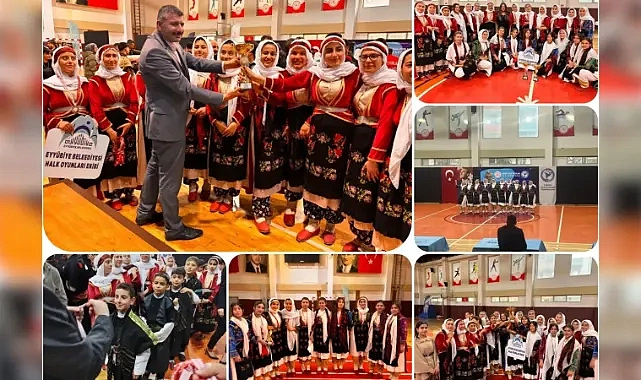 Eyyübiye Belediyesi Halk Oyunları Ekibinden büyük başarı