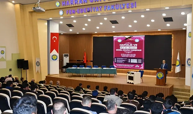 Harran’da ‘Hafızlık ve Kur’an-ı Kerim’i Güzel Okuma Yarışması’ düzenlendi