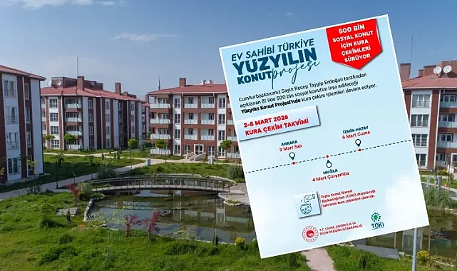 Kurum açıkladı! 4 ilde daha konut kura çekimi yapılacak