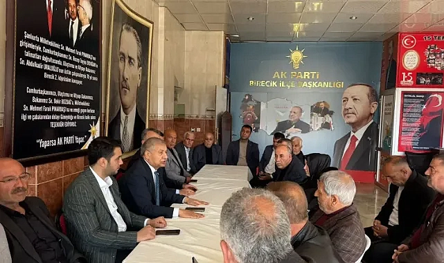 Vekil Pınarbaşı da katıldı! Birecik ilçesinin sorunları masaya yatırıldı!