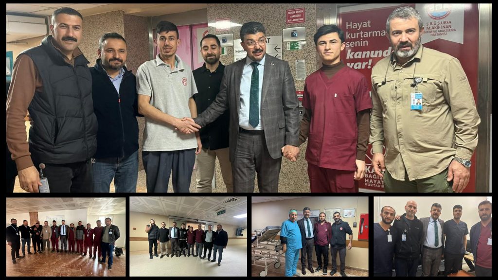 Öz Sağlık-İş Sendikası Şanlıurfa Şube Başkanı Bekir Başak’tan Yeni Göreve Başlayan Sağlık Emekçilerine Hayırlı Olsun Ziyareti