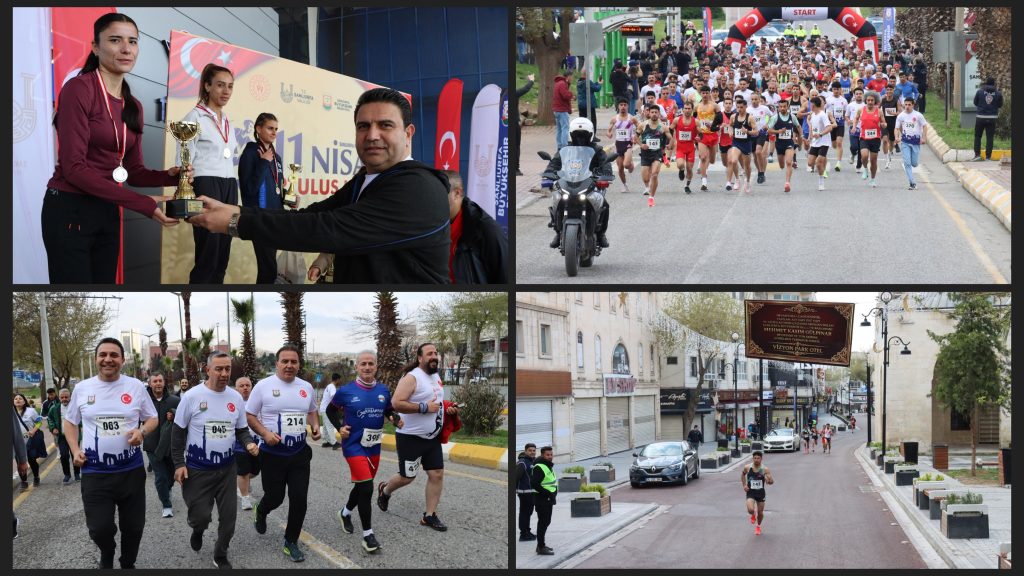 ŞANLIURFA’DA 11 NİSAN COŞKUSU KOŞUYLA TAÇLANDI