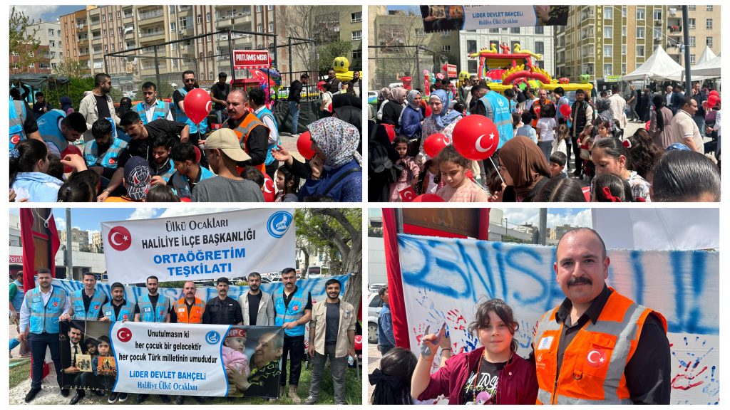 Ülkü Ocakları Haliliye İlçe Ortaöğretim Teşkilatından Anlamlı 23 Nisan Programı