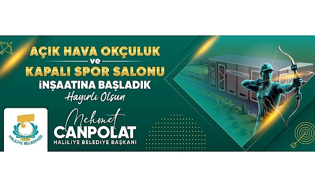 BAŞKAN CANPOLAT’TAN YENİ SPOR YATIRIMI: AÇIK OKÇULUK TESİSİ