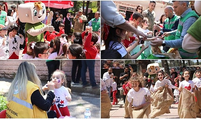 Haliliye’de Minikler 23 Nisan Coşkusunu Yaşadı