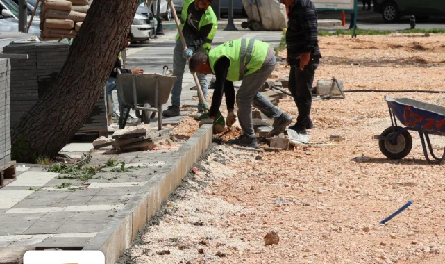 Estetik ve Düzenli Yollar İçin Haliliye’de Bordür Çalışmaları Sürüyor