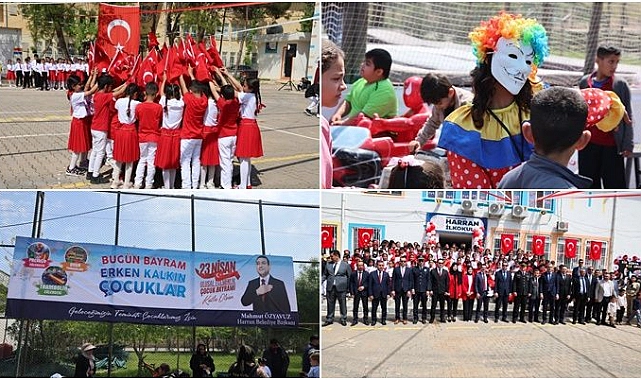 Harran’da 23 Nisan Coşkuyla Kutlandı