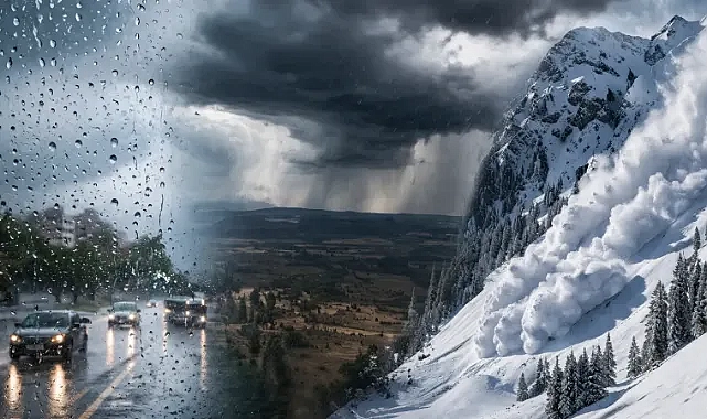 Meteoroloji’den kuvvetli yağış ve çığ uyarısı!