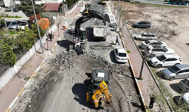 Mustafa Direkli Caddesi yenileniyor