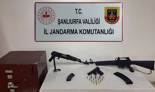 Şanlıurfa’da ruhsatsız silah operasyonu!