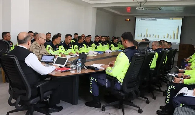 Şanlıurfa’da Trafik Güvenliği Toplantısı