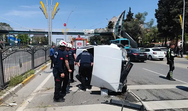 Şanlıurfa’da trafik kazası: Araçta sıkışan yaralı kurtarıldı