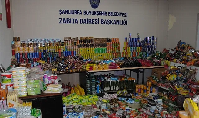 Şanlıurfa’da zehir saçan gıdalara operasyon!
