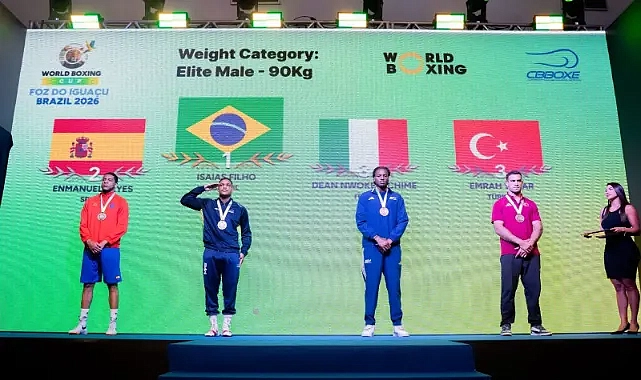 Şanlıurfalı millî boksör Emrah Yaşar’dan Brezilya’da bronz madalya