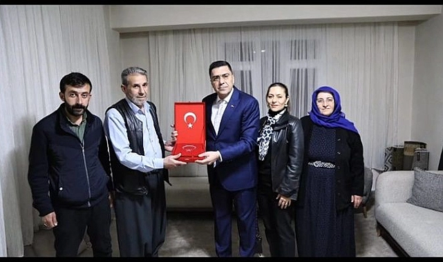 ŞEHİT AİLELERİNE ANLAMLI ZİYARET