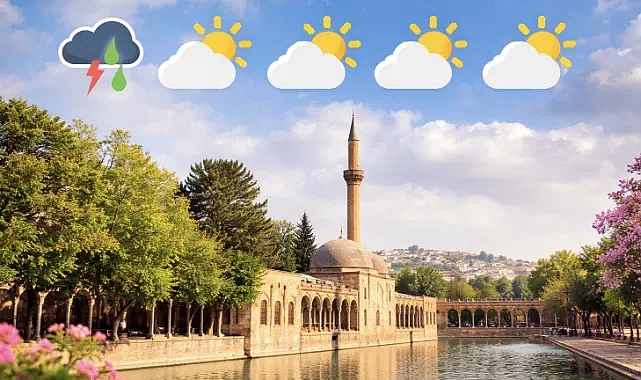 Urfa için tahminler açıklandı: Yağışla başlayacak, sıcaklıklar artacak!