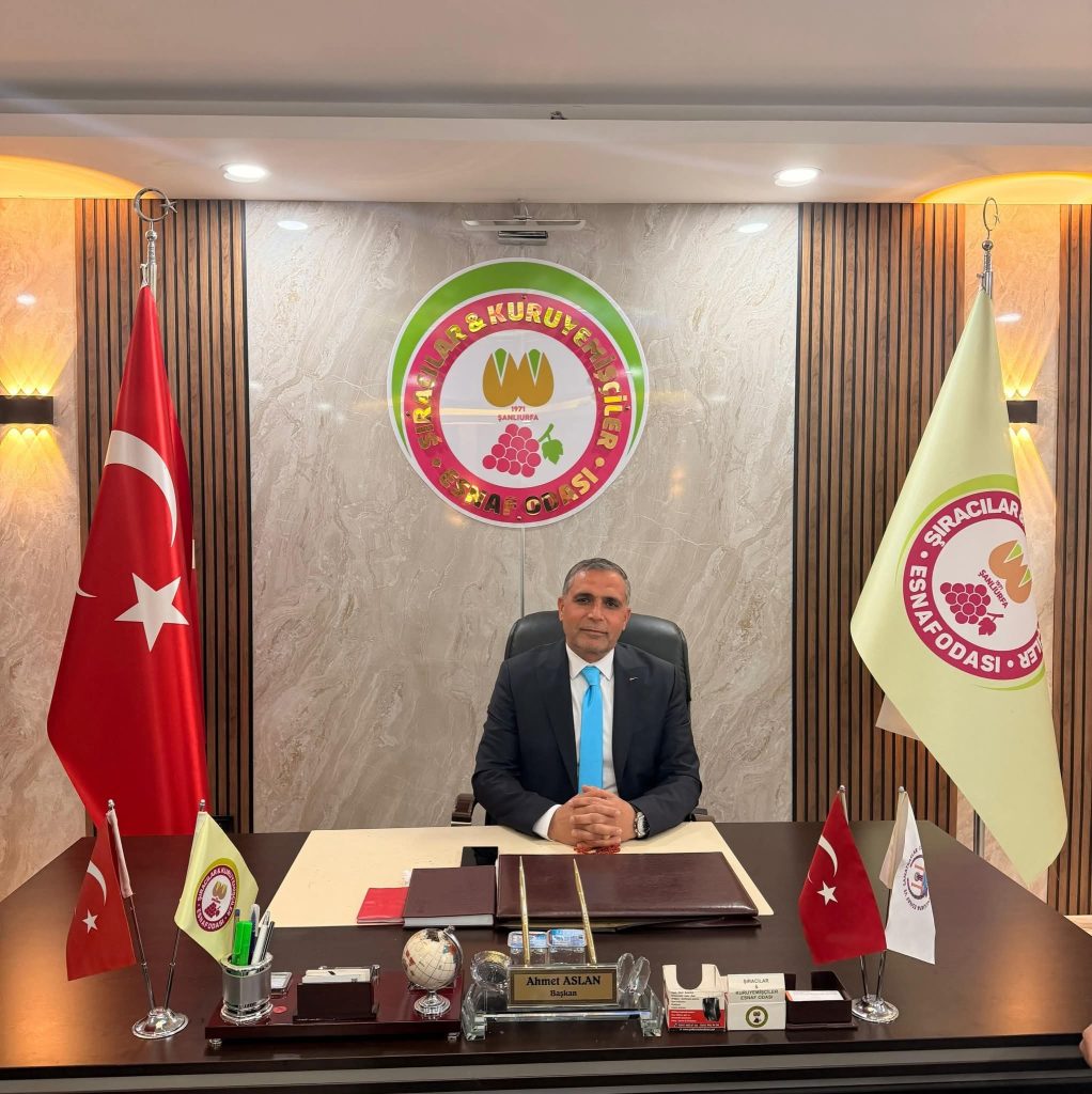 Şanlıurfa Şıracılar ve Fıstıkcılar Odası Başkanı Ahmet Aslan, Kurban Bayramı dolayısıyla bir kutlama mesajı yayımladı.