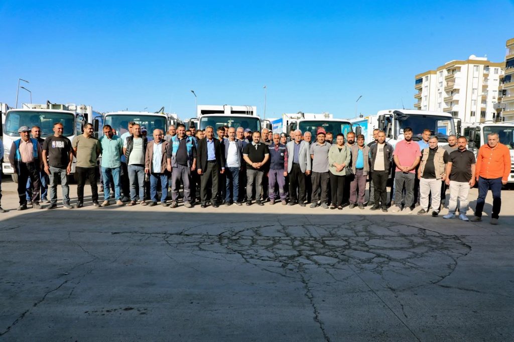 Başkan Serhat Dicle İnan’dan Bayram mesaisindeki personele ziyaret