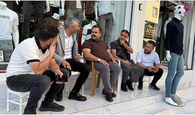 “Başkan Serhat Dicle İnan’a Antin Caddesi’nde Yoğun İlgi”