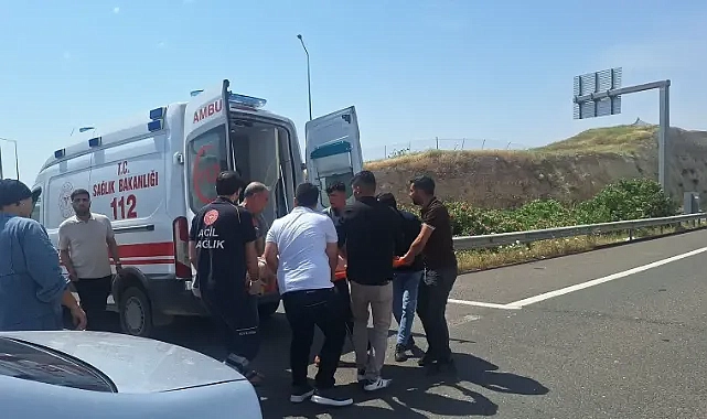 Birecik’te iki araç çarpıştı: 1 yaralı