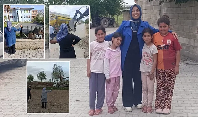 Bölgede ilk ve tek! Şanlıurfa’daki kadın muhtar çalışkanlığıyla dikkat çekiyor!