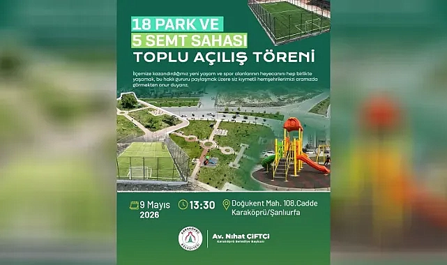 Erbakan da katılacak! Karaköprü’de 23 yeni proje toplu törenle açılıyor!