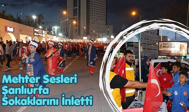 Haliliye Mehteranı 19 Mayıs Kortejine Damga Vurdu
