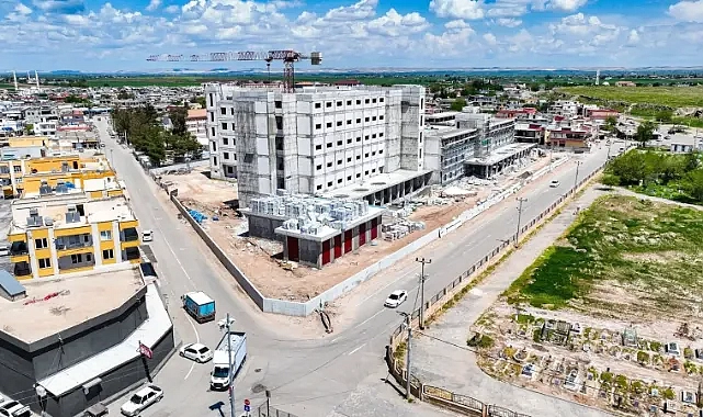 Harran’a modern sağlık yatırımı: İnşaatı hızla yükseliyor