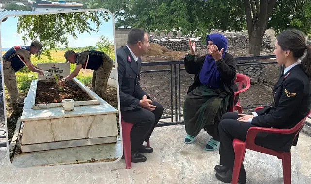 Kurban Bayramında şehit, gazi ve şehit yakınları unutulmadı!