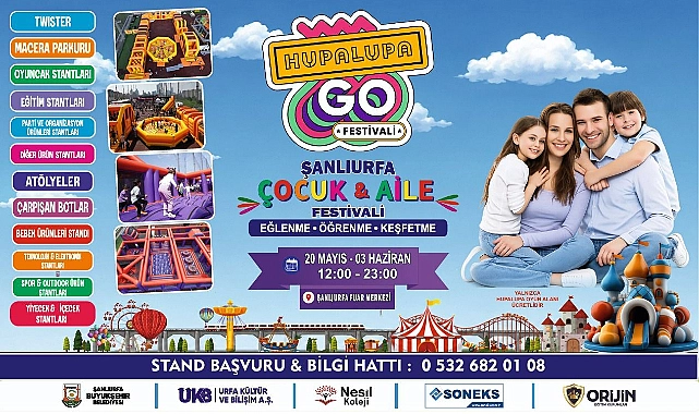 Şanlıurfa Çocuk ve Aile Festivali İçin Geri Sayım Başladı