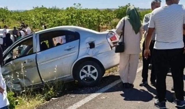Şanlıurfa’da bayram dönüşü kaza: 3 yaralı