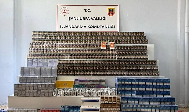Şanlıurfa’da Kaçakçılık Operasyonu: 30 Şüpheliye İşlem