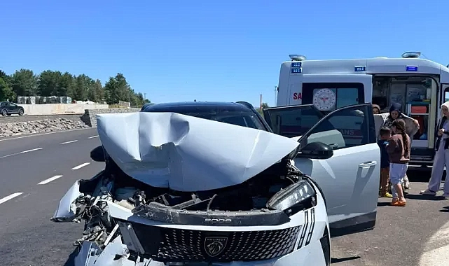 Şanlıurfa’da maddi hasarlı kaza!