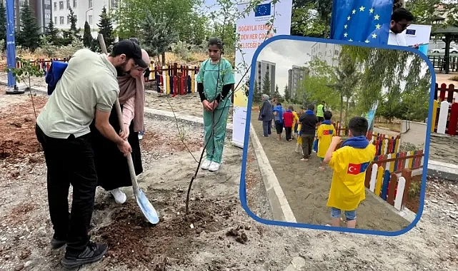 Şanlıurfa’da öğrenciler toprağa dokundu: Haliliye’de ‘yeşil’ buluşma