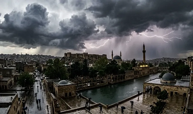 Şanlıurfa dikkat! Hafta boyunca şemsiyesiz çıkmayın
