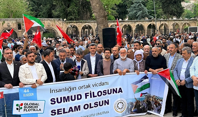 Şanlıurfa STK’lardan Gazze Ve Yardım Filosuna Yönelik Müdahaleye Tepki