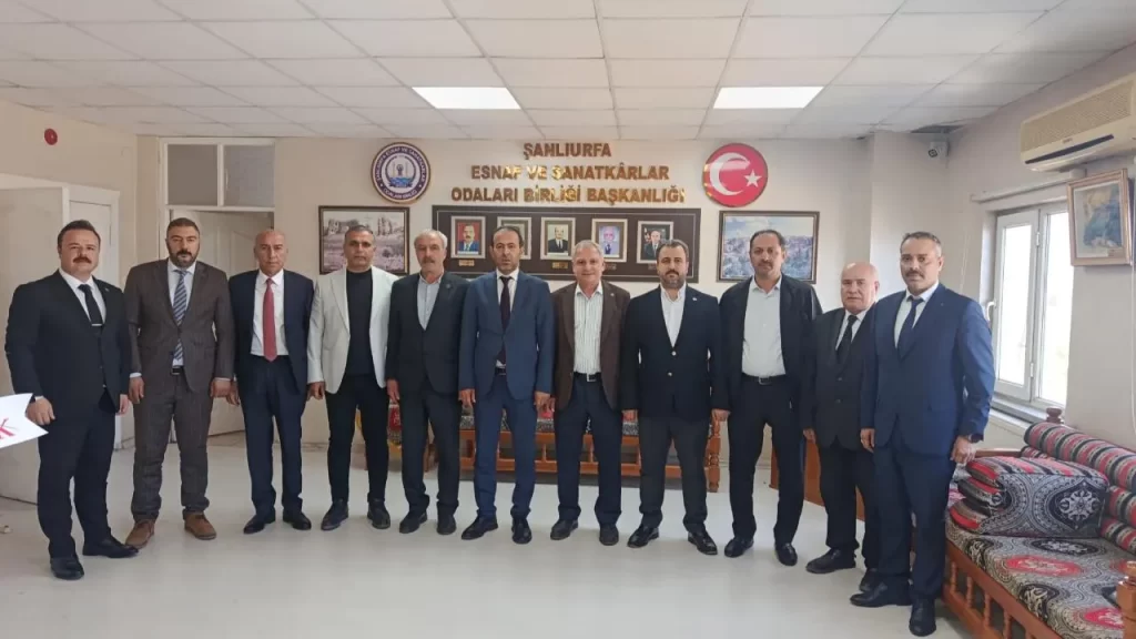 Şanlıurfa Esnaf ve Sanatkârlar Odaları Birliği’nde Görev Dağılımı Yapıldı