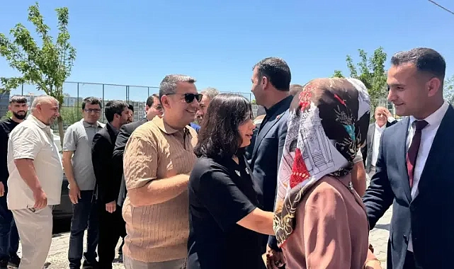TÜGVA Birecik İlçe Teşkilatı’ndan siyasi partilere bayram ziyareti!
