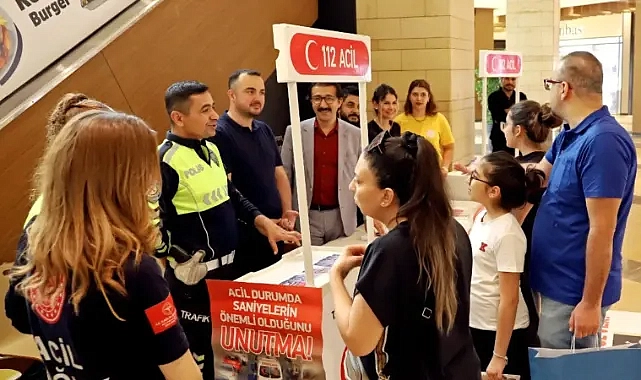 Urfa’daki bu stantta hayat kurtaran bilgiler verildi