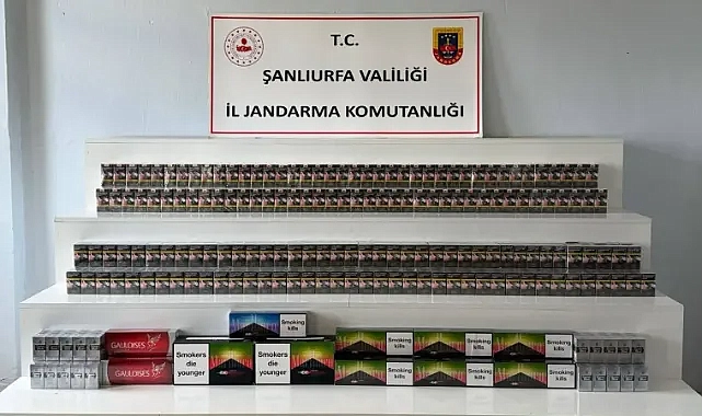 Viranşehir’de kaçak tütün operasyonu: 16 şüpheli hakkında işlem başlatıldı