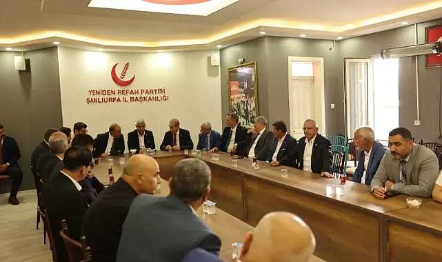 Yeniden Refah Partisi Şanlıurfa’da Bayramlaşma Programı
