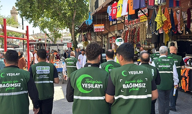 Yeşilay’dan Şanlıurfa’da “Bağımsızlık Seferberliği” Yürüyüşü