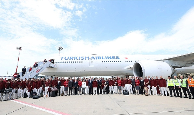 A Milli Futbol Takımı ABD’ye uğurlandı!
