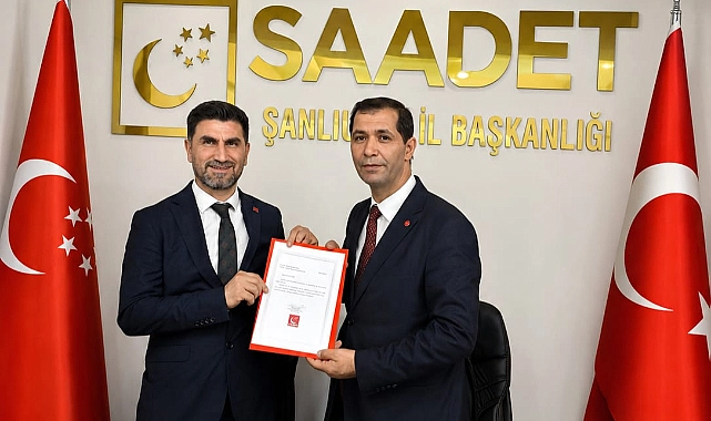 Ali Çiftel, Saadet Partisi Siverek İlçe Başkanlığı’na Atandı