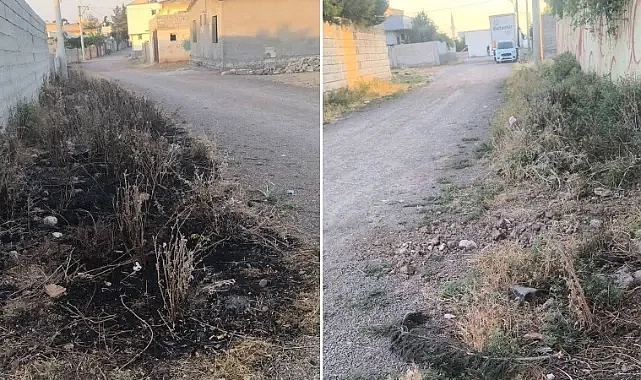 Ceylanpınar’daki vatandaşlar yazın tozdan, kışın çamurdan şikayetçi!