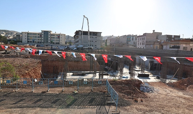 Eyyübiye Belediye Hizmet Binasının Temeli Törenle Atıldı