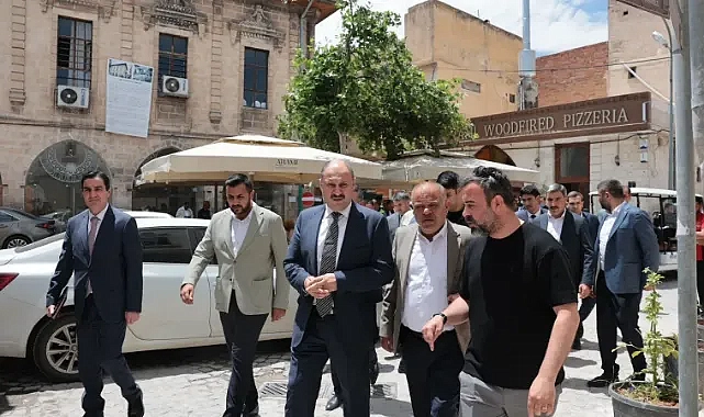 Başkan Gülpınar’dan Şanlıurfa’nın tarihi sokaklarında yoğun saha mesaisi