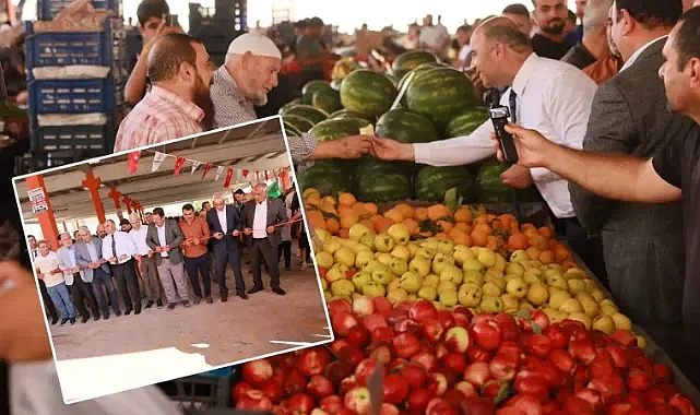 Karaköprü Akbayır Semt Pazarı resmen açıldı!