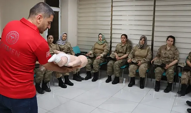 Şanlıurfa’da güvenlik korucularına ilk yardım eğitimi verildi