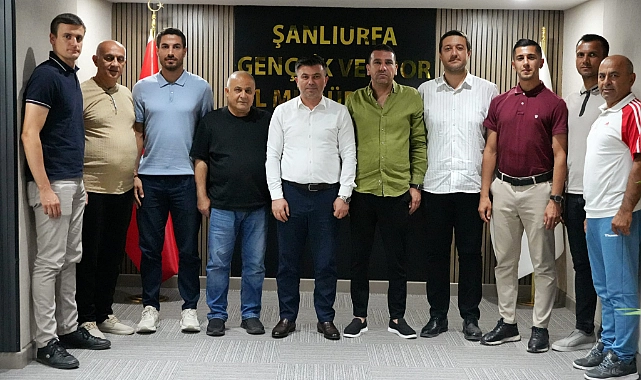Şanlıurfa Hakem Camiasından Gençlik ve Spor İl Müdürü İsa Yazıcı’ya Ziyaret